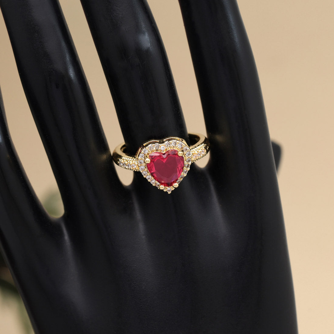 AD Heart Ring