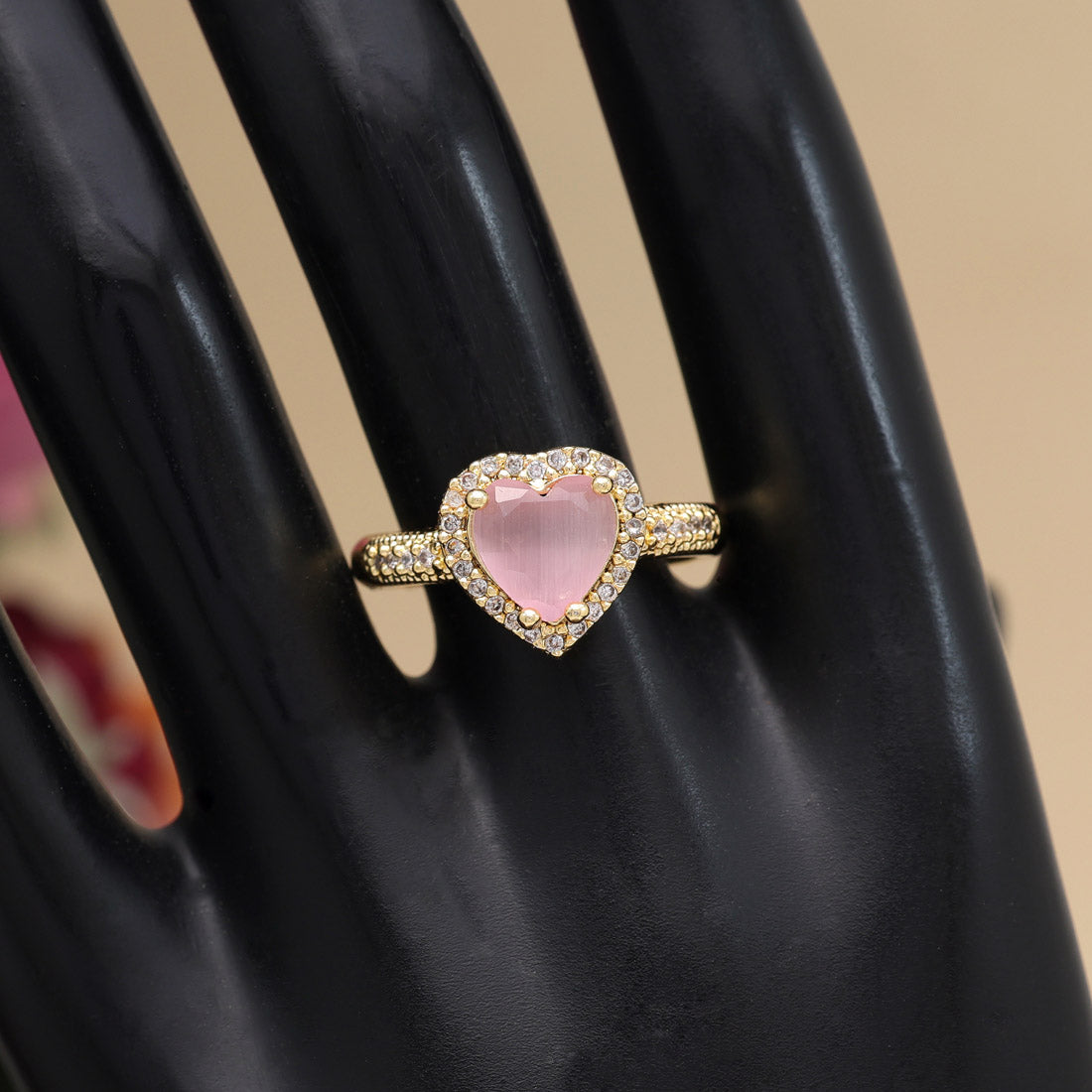 AD heart ring