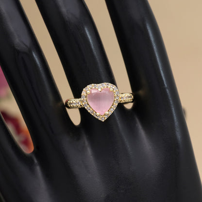 AD heart ring