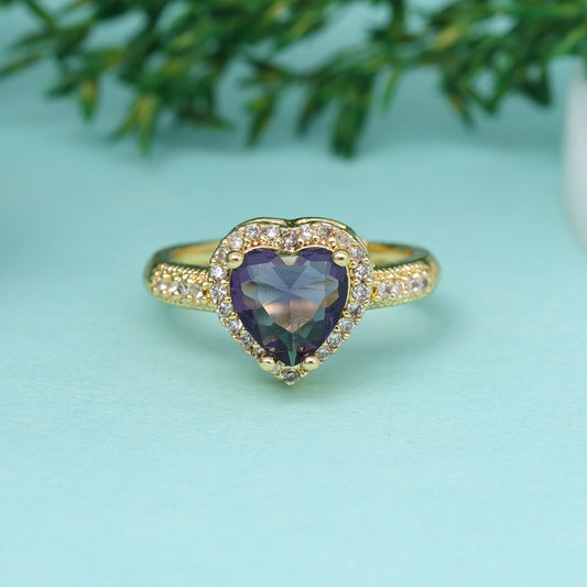 AD Heart Ring