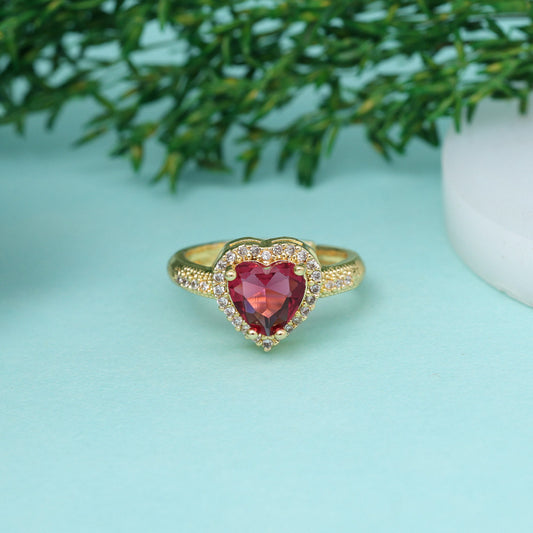 AD Heart Ring