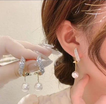 Swirl Drop Earring