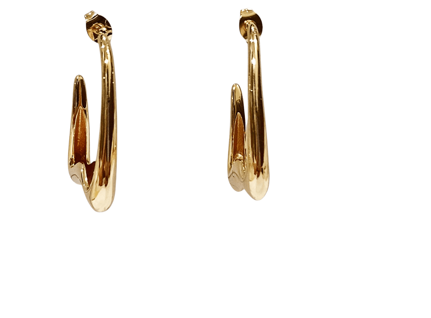 U Shaped Anti gold Anti tarnish earing