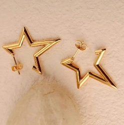 Star Sharp Earring