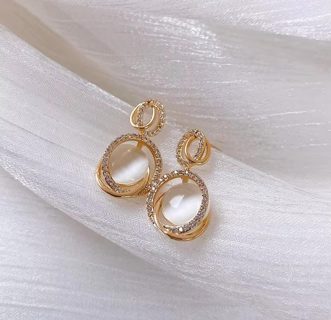 Orbit Gem Earring