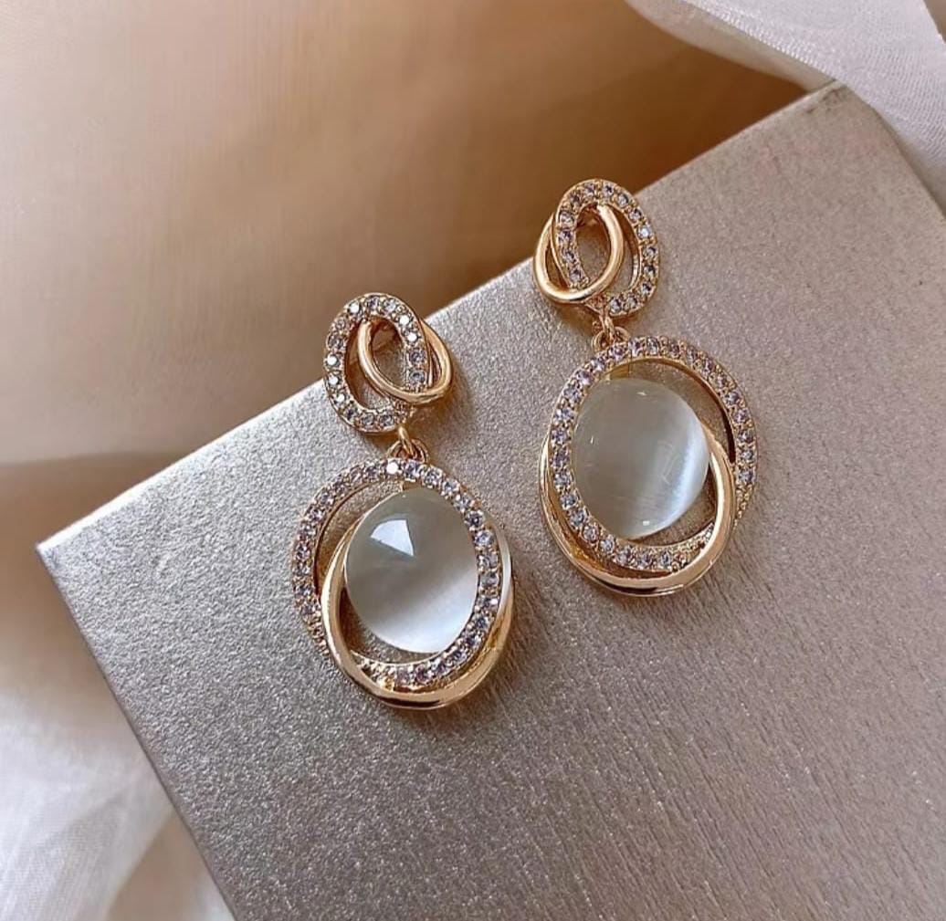 Orbit Gem Earring